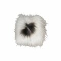 Homeroots 15 x 15 in. Icelandic Sheepskin Square Chair Pad Approx - Spotted 294264